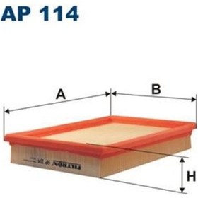 Resim Fıltron Ap114 Hava Fıltresı Hyundaı Accent 1.3-1.5-1.6 Benzınlı 2000-2006 1.3 1.5 1.6 Mılenyum-admıra Kasa 5 