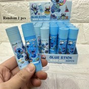 Resim Disney 1 Adet Stitch Katı Yapıştırıcı Çubuk, Yıldız Bebek El Yapımı Döner Ofis Kullanım İçin Rastgele Stil 