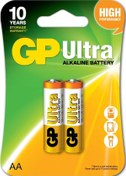 Resim Gp R6 Aa Boy Ultra Alkalin Kalem Pil 2'li Paket Gp15au U2 