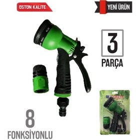 Resim Sulama Tabancası 8 Fonksiyonlu 3 Parça 