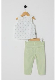 Resim U.s. Polo Assn Kız Bebek Beyaz Takım 5274-48241 Beyaz 