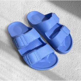 Resim Minamoda GZR Eva Taban Kız Erkek Çocuk Yazlık Terlik Çift Tokalı Unisex Terlik 