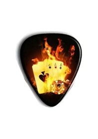 Resim 717s5 Gitar Penası 1 Adet Fire Card 0.96mm 