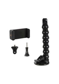 Resim Knmaster Araç Vantuz Vakumlu Kuğu Boynu Aksesuar Paketi 