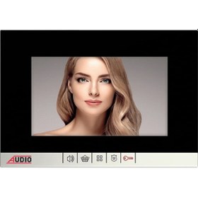 Resim Audıo 001464a 001191 Bus Plus 7"görüntülü Diafon Mekanik Butonlu Handsfree Vi Lla Set Si Yah 