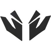 Resim Siyah Honda Msx125/sf 16-19 Yaş Motosiklet Modifiye Yakıt Deposu Kaymayı Önleyici Yalıtım Etiketi Koruyucu Etiket İçin Geçerlidir Diğer 