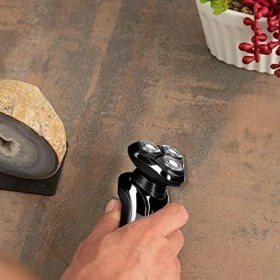 Resim Goldmaster Loft 2in1 Esnek Oynar Başlıklı 3 Yönlü Şarjlı Traş Makinesi IPX7 Su Geçirmez 60 Dakika Kullanım 