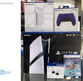 Resim SONY PS5 PRO + Disc Drive + Explore Kulaklık + 2 Kol +Edens Zero 