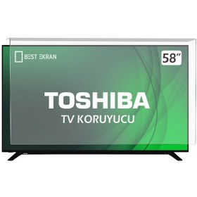 Resim Toshiba Uyumlu 146 Ekran 58" inç Tv Ekran Koruyucu Paneli 