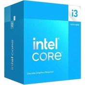 Resim INTEL CORE i3 14100F 17MB 4çekirdekli VGA YOK 1700p 58w Kutulu+Fanlı 