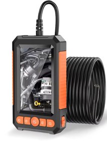 Resim Genel Markalar Monitörlü Çift Kameralı 10 Mt Sert Kablo Yılan Endoskop Kamera 8 Mm 4.3 Inc - Lisinya 