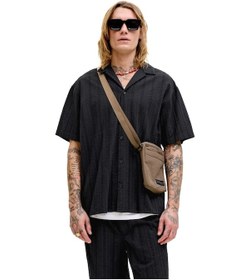 Resim Jack & Jones Jjetyson Erkek Gömlek Siyah 