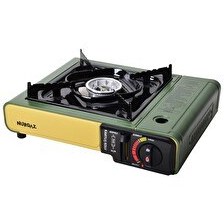 Resim Nurgaz Portatif Tekli Piknik Ocağı Haki 