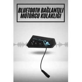 Resim İsmiyle Al Yeni Nesil Dinleme ve Konuşma Özellikli Intercom Kask Kulaklığı 5.0 Bluetooth 