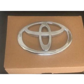 Resim Corolla Ön Panjur Arması Çift Farlı Corolla Uyumlu-2000-2002 Modele Kadar 12x8,5 