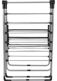 Resim Extra Kalın Borulu Çamaşır Kurutma Askısı Çamaşır Kurutmalık Askılık Gri Gri 