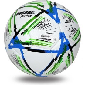Resim Cossar Meijiasa Futbol Katar Dünya Kupası Çiçek No. 5 Pu Futbol Çocuk ve Gençlik Müsabaka Futbol (Yurt Dışından) 
