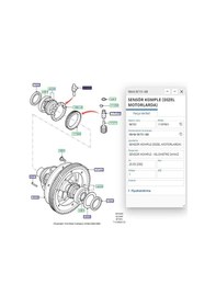 Resim Hız Kontrol Sensörü Kablolu Connect Focus Bm 02 Int 19093 - 98ab 9e731 Bb 