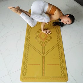Resim LIFORME MAJESTIC CARPET YOGA MATI / GOLDEN SAND / Ücretsiz Mat Çantası Hediye 