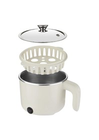 Resim Mini Elektrikli Yemek Pişirici 1 Litre Buharlı Pişirme Tepsili Mutfak Tenceresi - Lisinya 