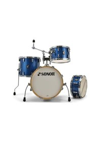 Resim Sonor Aqx Jazz 4-parça Akustik Davul Seti Blue Ocean Sparkle 