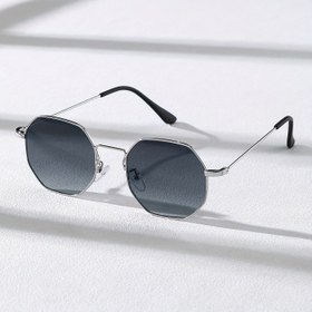 Resim Erkekler için Paslanmaz Çelikten Yapılmış Klasik Retro Geometrik Moda Gözlükleri, Günlük Kullanım ve Partiler İçin Uygun Sokak Stili ile Moda Aksesuarları 