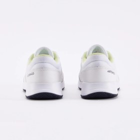 Resim Decathlon ARTENGO Çocuk Bağcıklı Tenis Ayakkabısı - Beyaz / Sarı - Essentıel 