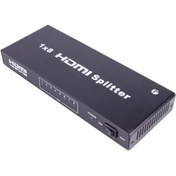 Resim Vcom DD418A 1-8 Port 1.4V 3D Metal Hdmi Splitter 