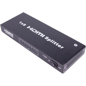 Resim Vcom DD418A 1-8 Port 1.4V 3D Metal Hdmi Splitter 