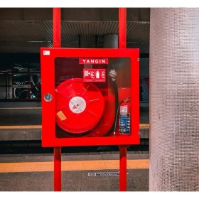 Resim Kkdavm 1" Yarı Sert Yangın Dolabı Hortumu Yarı Sert Yangın Hortumu Ts 694 Belgeli 25 mt 