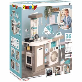 Resim Smoby Tefal Stüdyo Çamaşır Makineli Mutfak Seti - 3+ Yaş 
