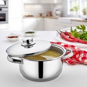 Resim Gülsan Mega 20 CM Derin Çelik Tencere 
