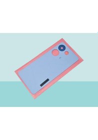 Resim Tkgz - Tecno Camon 20 Arka Kapak Batarya Kapağı - Mavi Çok Renkli 