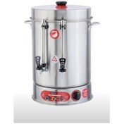 Resim Silverinox Metal Musluk Ikazlı Çay Makinesi 12 Lt. 