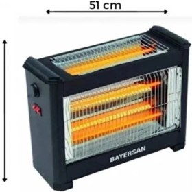 Resim Marsilyan- Şömine Tipi Isıtıcı Soba 1800W 