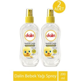 Resim Dalin Bebek Yağı Sprey 200 Ml 2 Adet 