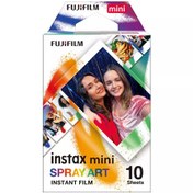 Resim Instax Mini Spray Art 10'lu Özel Film Renkli 