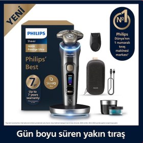 Resim Philips I9000 Ultra Prestige Islak Ve Kuru Tıraş Makinesi, Skiniq 
