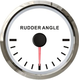 Resim Mors Tekne Dümeni Açı Göstergesi. Beyaz. 12/24V. 55Mm 