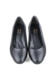 Resim Ayakkabımood 3.5 Cm Siyah Topuklu Kadın Ayakkabı Siyah 