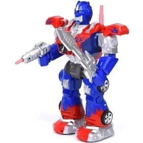 Resim Toycraft 40 Cm Uzaktan Kumandalı Pilli Işıklı Ve Sesli Robot Sarı 
