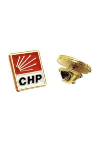 Resim Chp ''cumhuriyet Halk Partisi'' Yaka Rozeti 