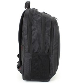 Resim Case Club Siyah Sırt Çantası 17.3’’ Laptop Bölmeli Su Geçirmez Kumaş Siyah 