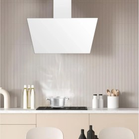 Resim KUMTEL Beyaz Cam Davlumbaz 