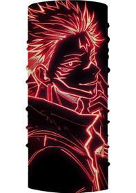 Resim Bebo Store Extreme Outdoor Spor , Motorcu Ve Bisiklet Kullananlara Özel Desenli Buff Boyunluk Bandana Balaklava Anime-200 Baskılı 