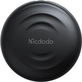 Resim Mcdodo AT-7201 Airtag Apple Uyumlu Akıllı Takip Cihazı Siyah Anahtarlı 