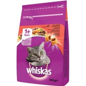 Resim Whiskas Sığır Etli Yetişkin Kedi Maması 300 G 