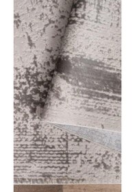 Resim By Özer Halı Krem Renk Beyaz Desenli Modern Stil Majolika Halı Kalimera Ka04a Salon Halısı Çok Renkli 