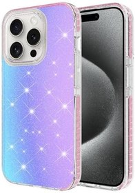 Resim Spia Apple iPhone 15 Pro ile Uyumlu Kılıf Pembe Vesta Kapak (Apple iPhone 15 Pro ile Uyumlu, Pembe) 