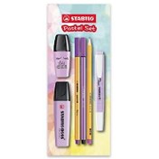 Resim Stabilo Fosforlu Kalem Tek Renk Pastel Set 6 Lı Lila 70/155-6 